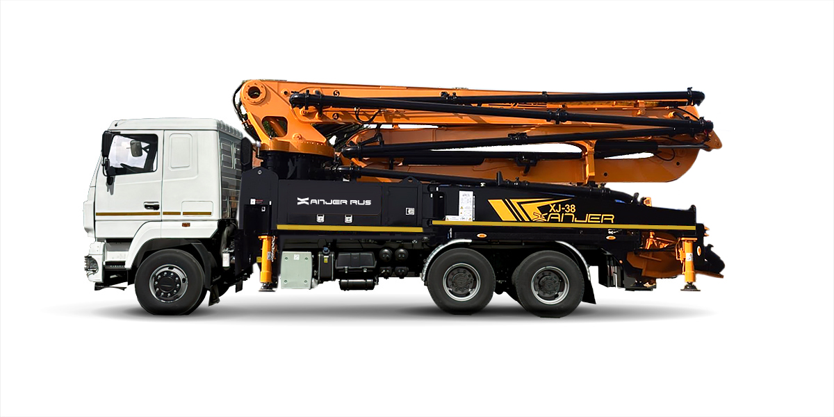 Автобетононасосы Xanjer (Ханджер) 38 метров