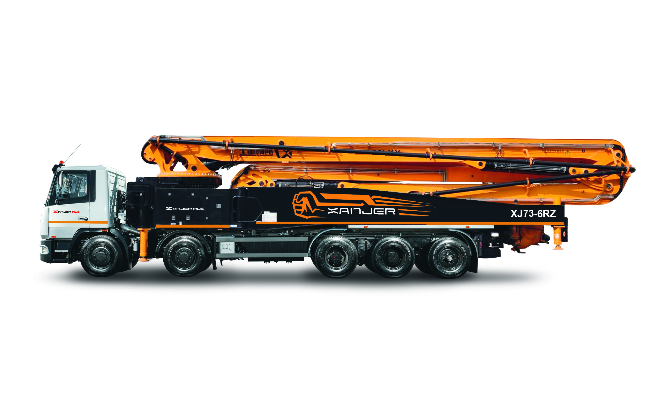 Автобетононасосы Xanjer (Ханджер) 73 метра