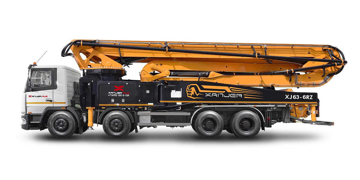 Автобетононасос Xanjer (Ханджер) 63 метра