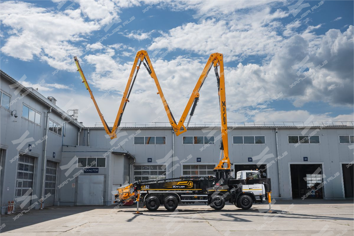 Автобетононасосы Xanjer (Ханджер) 43 метра