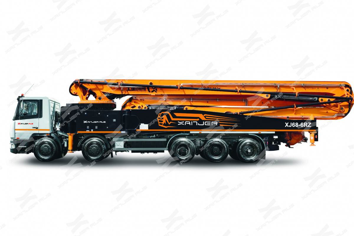 Автобетононасосы Xanjer (Ханджер) 68 метров