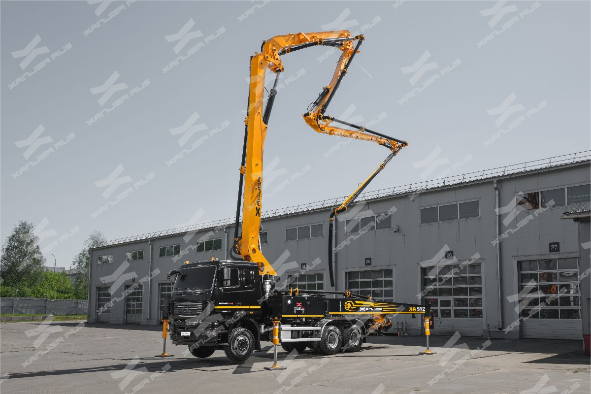 Автобетононасосы Xanjer (Ханджер) 38 метров