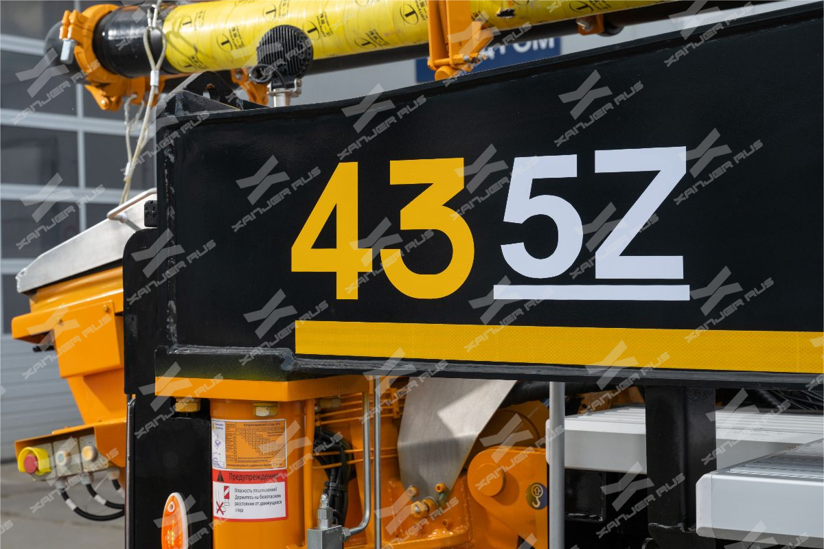Автобетононасосы Xanjer (Ханджер) 43 метра
