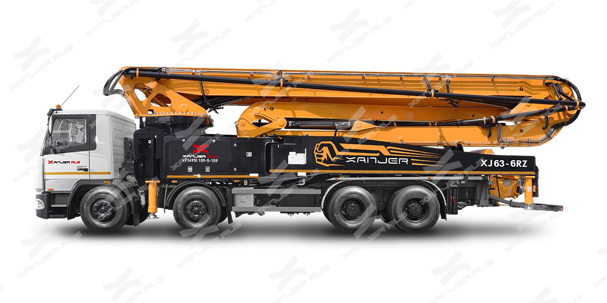 Автобетононасос Xanjer (Ханджер) 63 метра