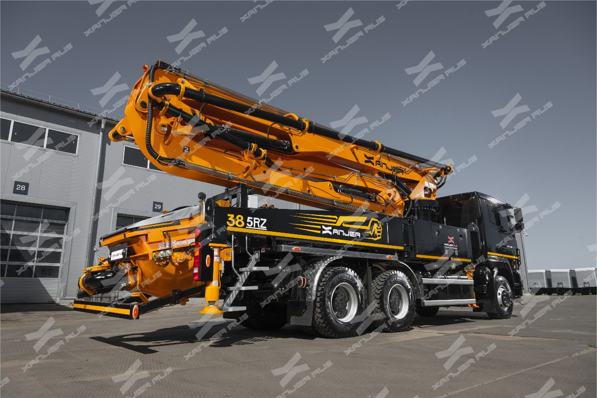 Автобетононасосы Xanjer (Ханджер) 38 метров