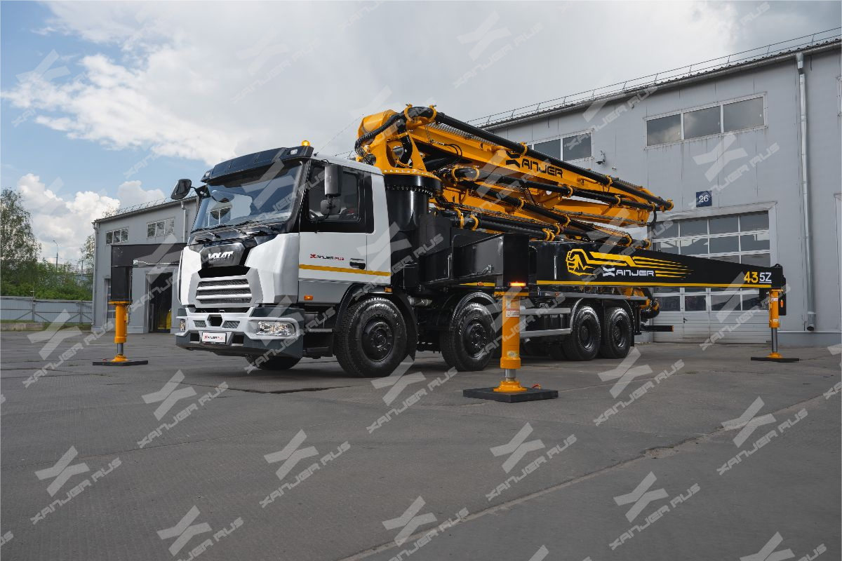 Автобетононасосы Xanjer (Ханджер) 43 метра
