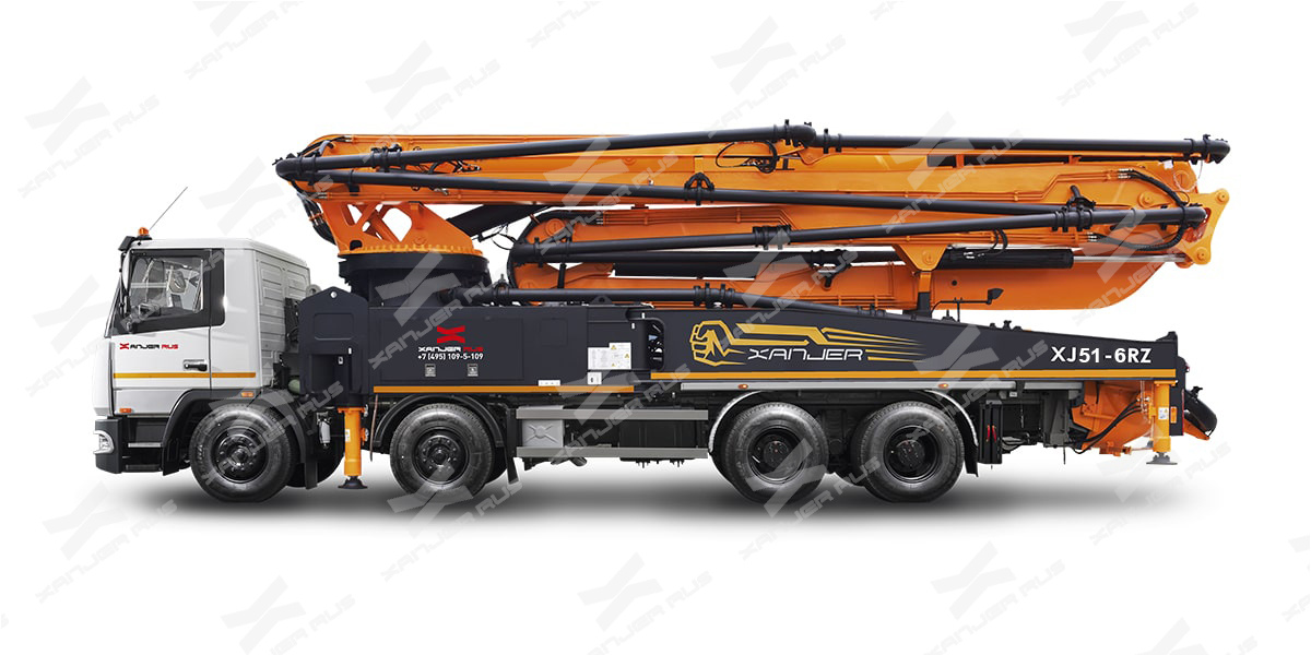 Автобетононасосы Xanjer (Ханджер) 51 метр